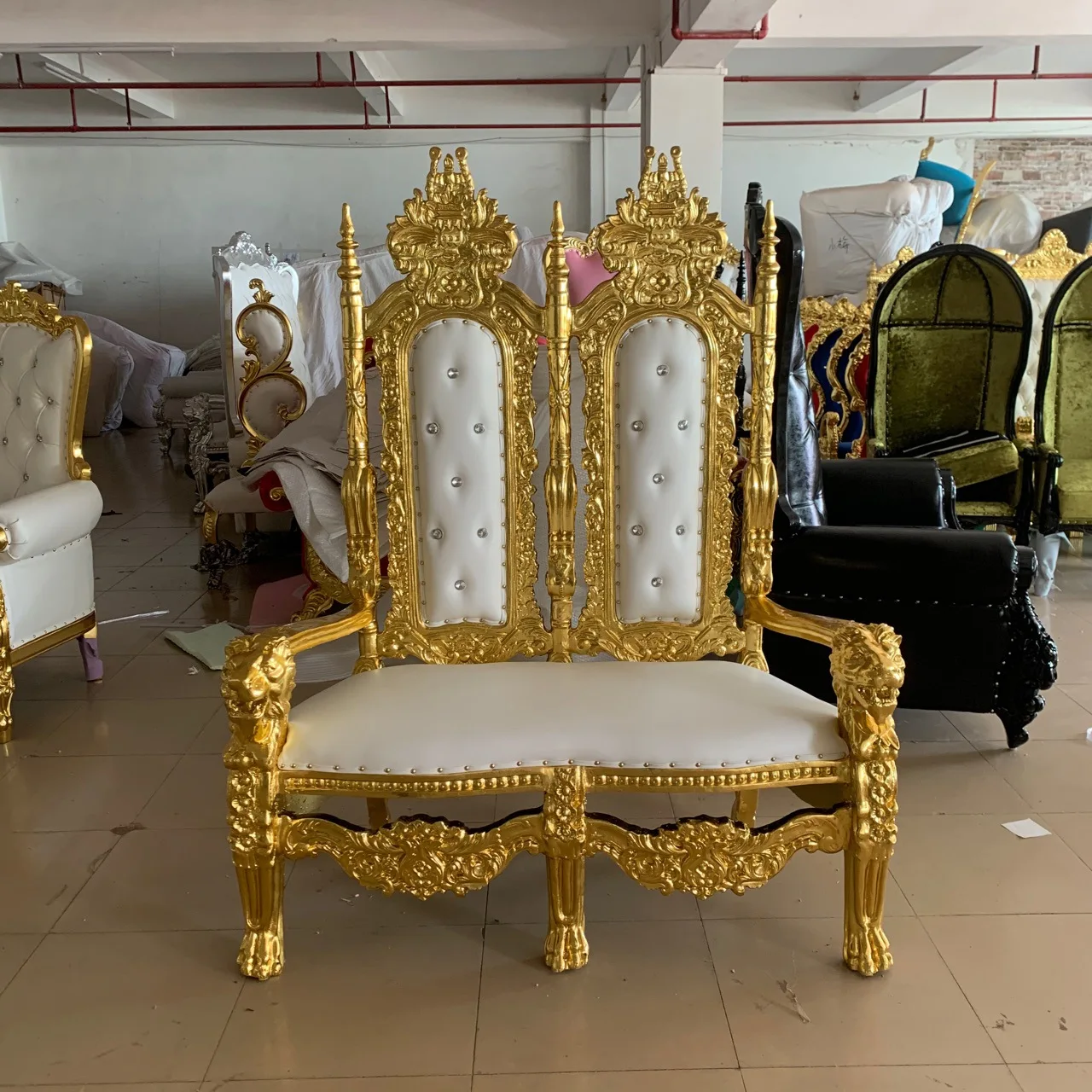 king and queen thrones for sale