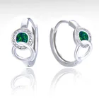 925 Silver With 925 Sterling Silver Studs Earrings For Women Hypoallergenic Jewelry With 5A Cubic Zirconia And Gift Box