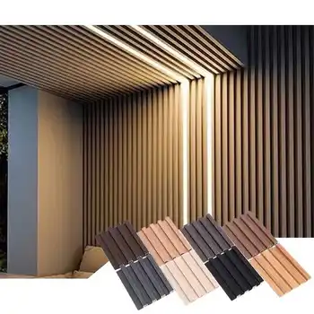 Best selling wpc wall panel original material waterproof support customization pvc wall panels interior home decor