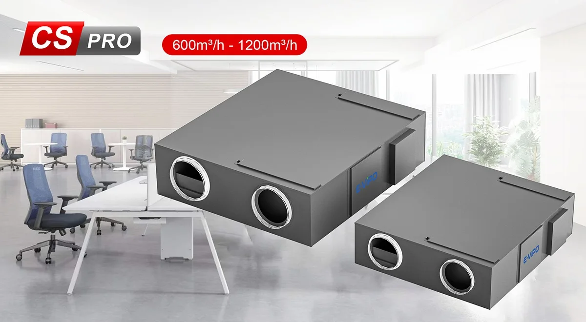 Air Purifier, E-VIPO, Ceiling, HRV, ERV - detail 2