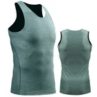 Singlet Wholesale Custom Logo Quick Dry Fitness Men Workout Tank Top Sports Gym Clothes Running Singlet Vest