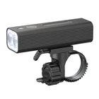 Bike Front Light 1200mA Battery USB Rechargeable Bicycle Headlight 2 LED Bikee Front Light