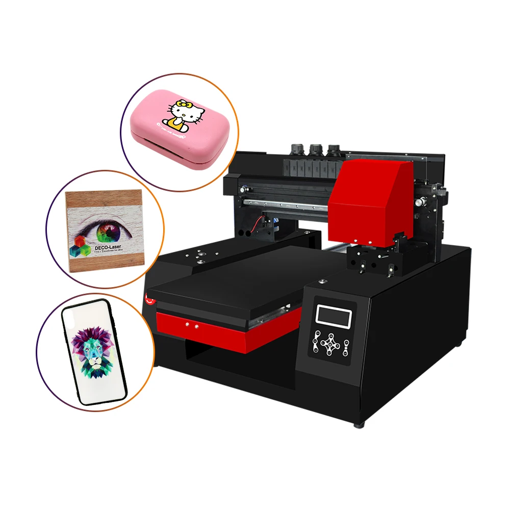 Automatic A3 Uv Flatbed Printer 