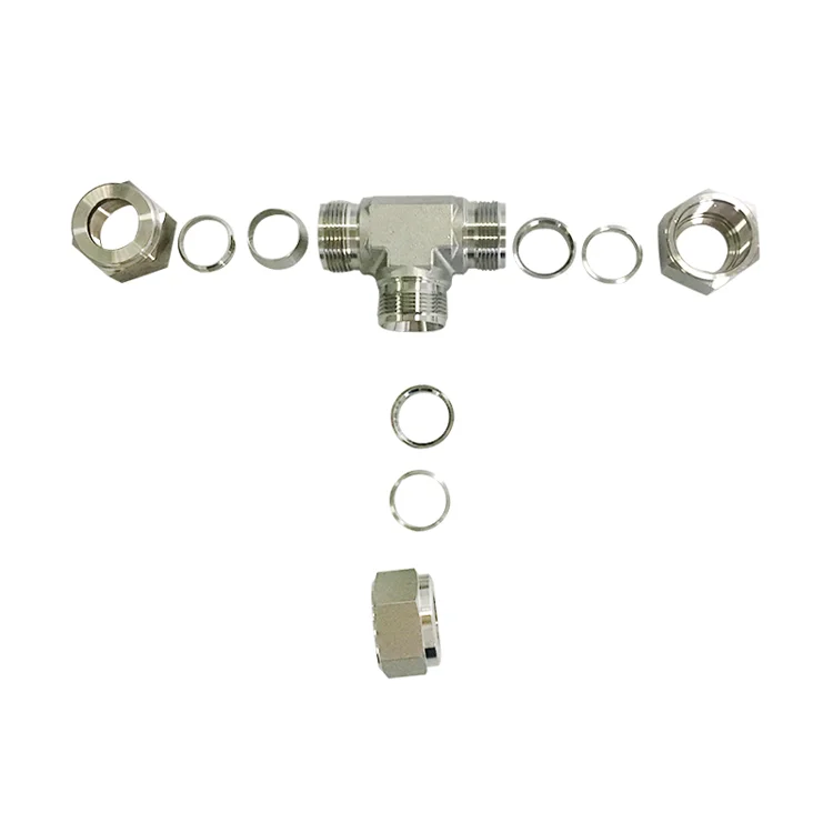 latest company news about Stainless Steel 16mm OD Union Tee Compression Tube Fitting  4