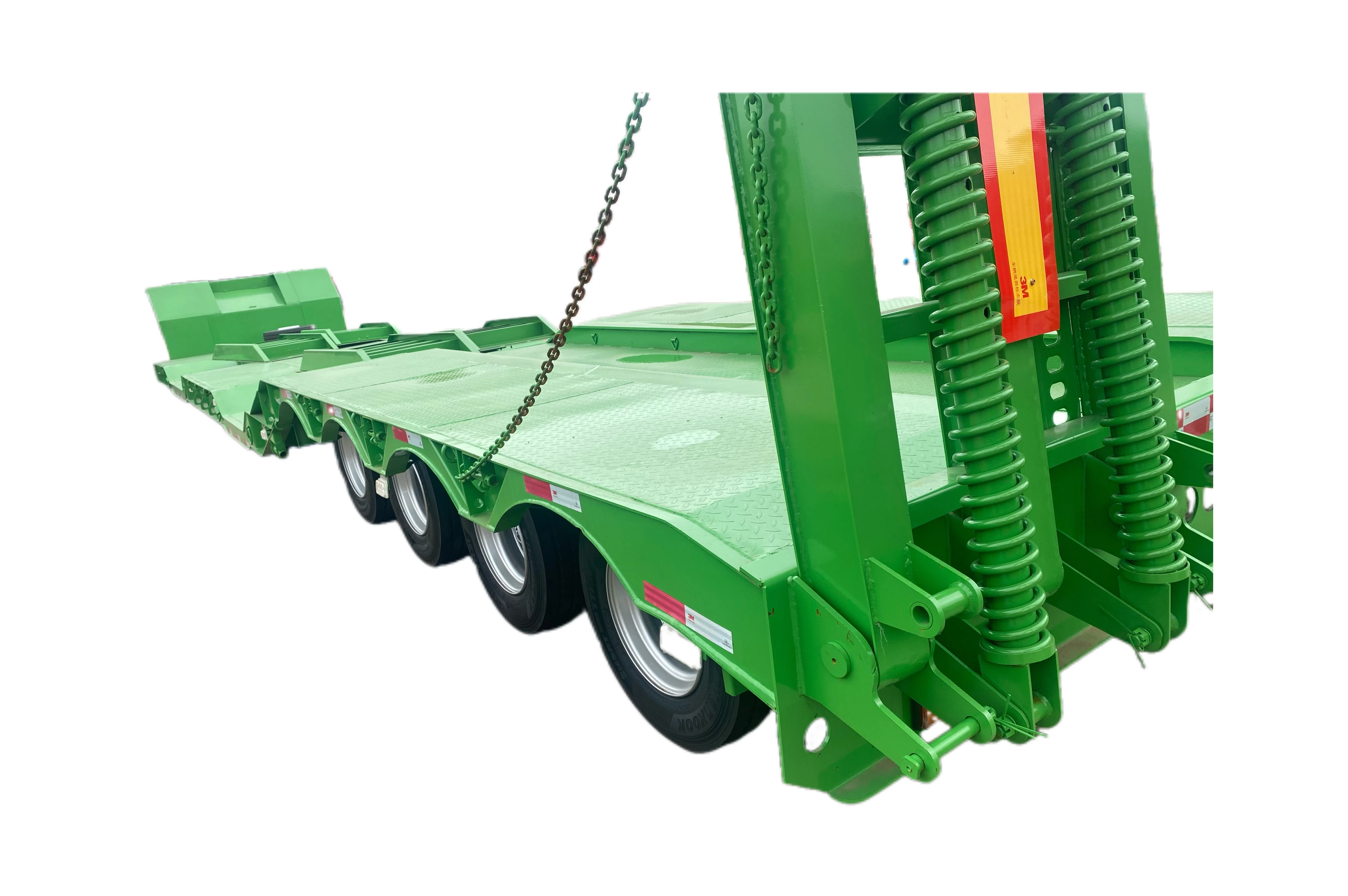 CIMC Truck Trailer Heavy Duty Lowboy Semi Trailer Lowbed Semi Trailer 2