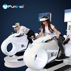 Newest Canton Fair 360 Degree 9d Vr Racing Moto Game 9d VR Cinema