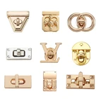 Metal Accessories High End Metal Clasp Lock Purse Hardware Lock Bag Metal Accessories Bag Hardware Lock