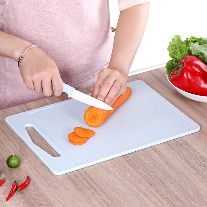 HAIXIN Plastic Cutting Board for Kitchen Vegetable Fruit Cutting Board Durable and Easy To Clean