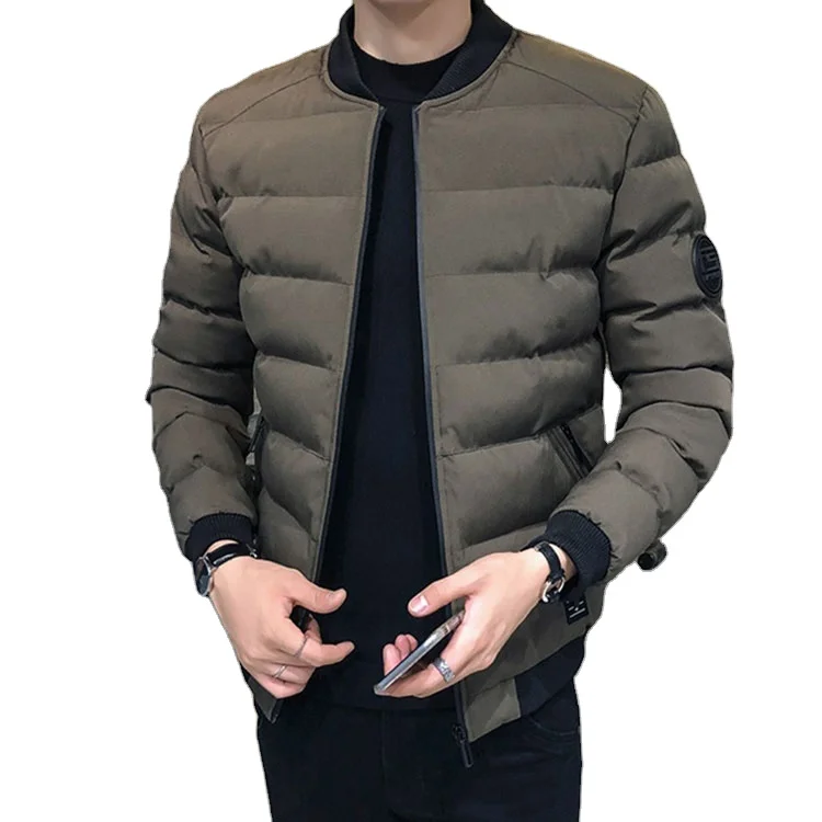 men's slim winter jacket