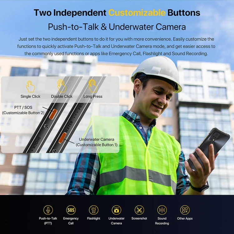 Wholesale Price UMIDIGI BISON X10S NFC Rugged Phone 4GB+64GB 6.53 Inch Android 11 6150mAh 4G Mobile Phone Smart Phone 15 Hc2f088ea5caf4e5e85ae9f68a0de6f18m