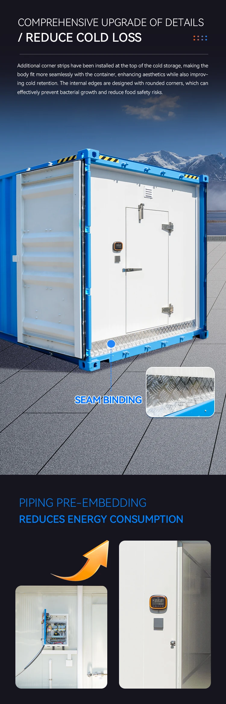 Blast Freezer, 40/20FT, Solar - detail 18