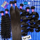 Hair Virgin Hair Alimina Free Sample Raw Virgin Cuticle Aligned Hair Wholesale Brazilian Cuticle Aligned Virgin Hair Vendor Remy 100 Human Hair