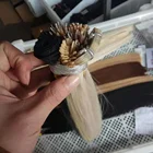 Hair Keratin Gule Hair Extension With U V I X Flat Tip High Quality 0.5 0.8 1g Each Gram Hair Product