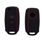 Keys Remote Key Silicone Case For Keys Remote Car Key Case Cover For VW B5 Golf Polo Passat Jetta