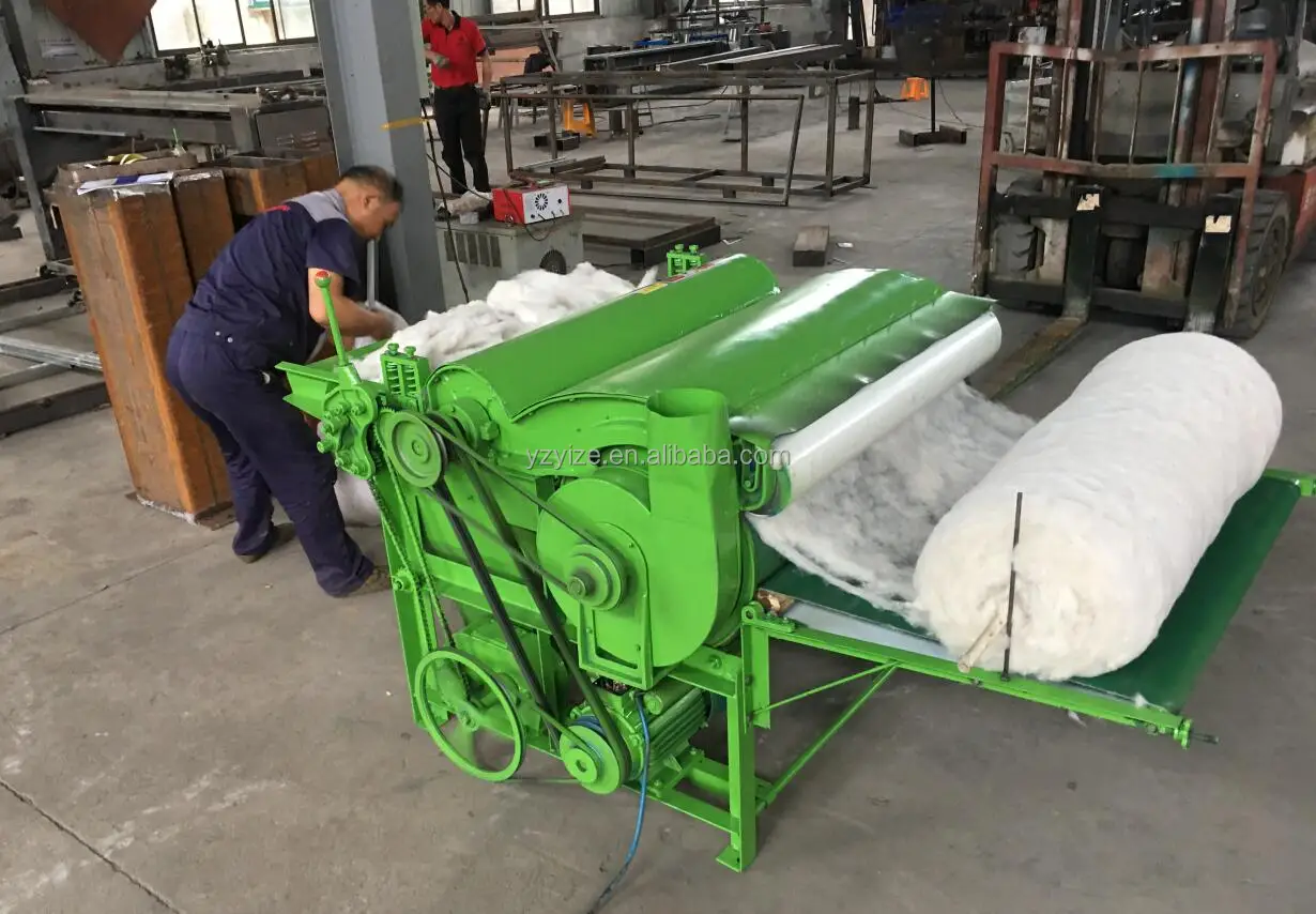 Textile Cotton Fiber Opening Machine Fiber Opener Fabric Cotton Waste