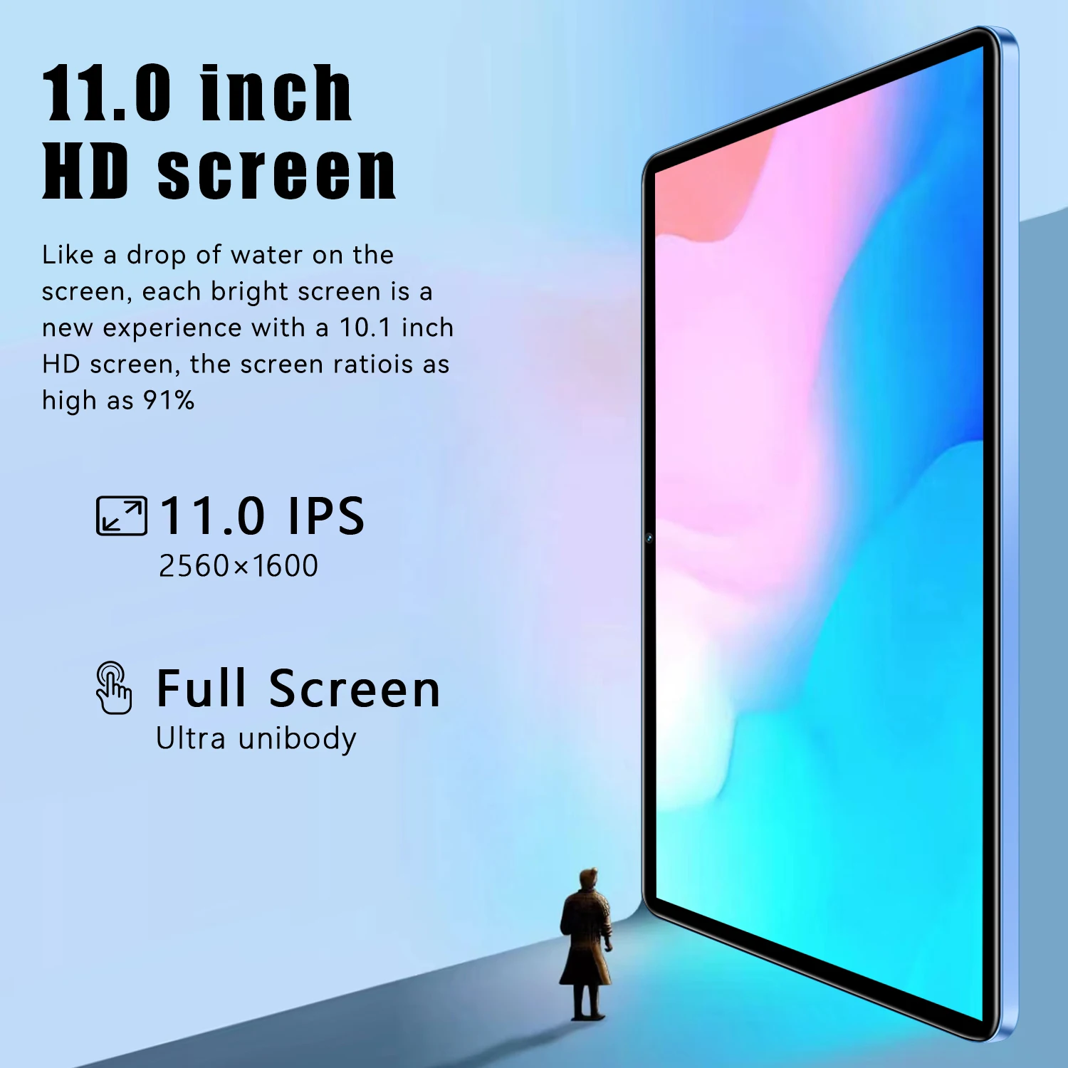 16GB+512GB Dual SIM Android Tablet 11 Inch, Educational with Phone Call Feature  S23U  Branded