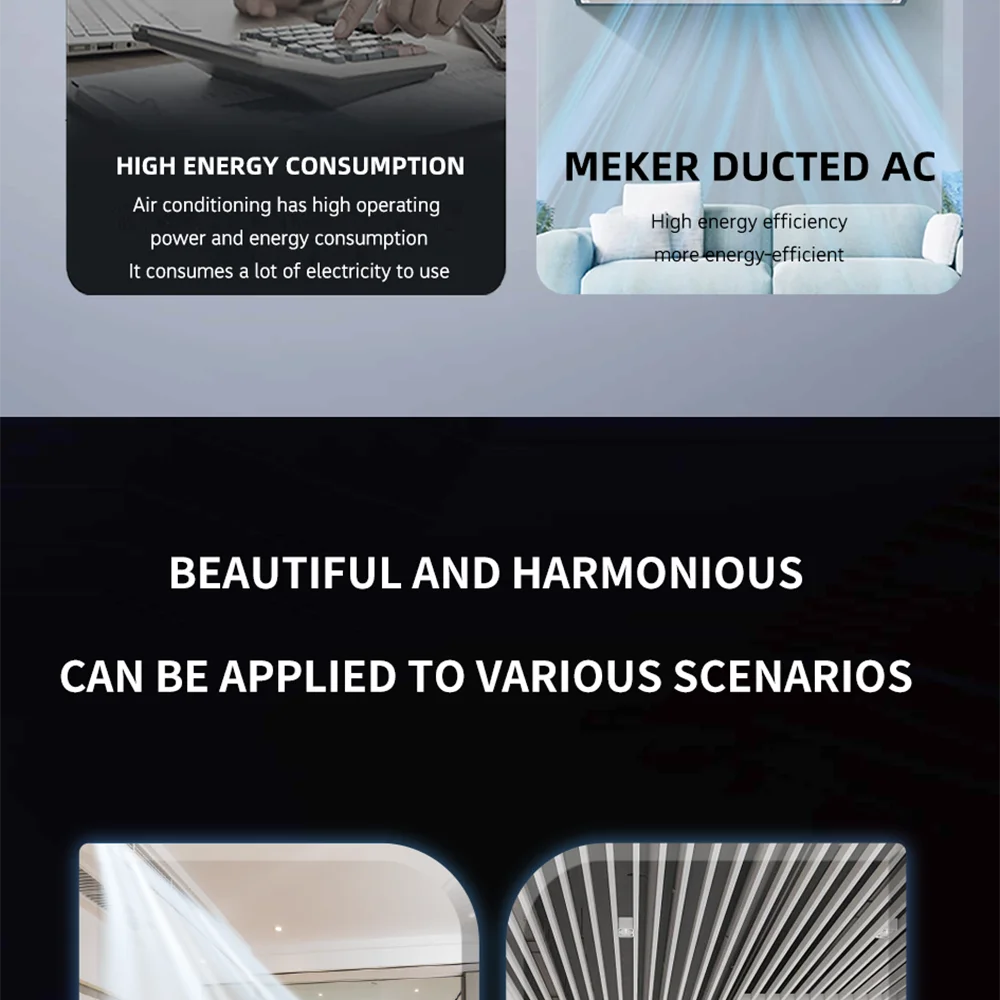 Split Air Conditioner, MEKER, 48000, BTU, TON - detail 10