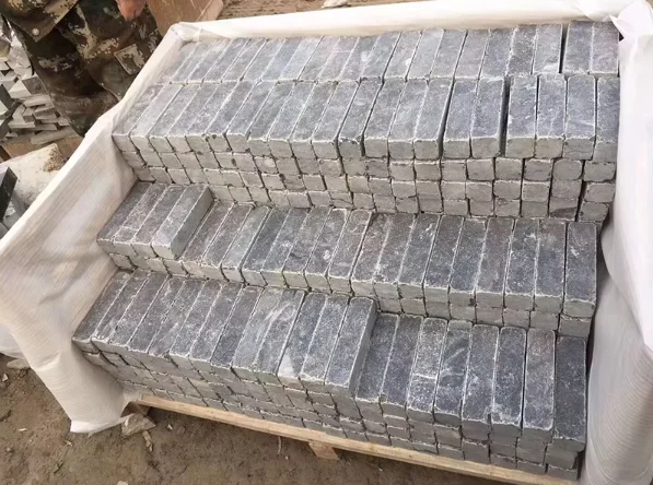product chinese blue limestone chsap pavers stepping kerb curb stones for paving the garden yard cobblestones-1