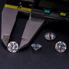 Round 5 Carat Moissanite Standard Cut Round Brilliant Cut 1 Carat Loose Moissanite Price For Carat