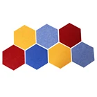 Sound Polyester Fiber Acoustic Panel Sound Absorbing Wall Panels 9mm