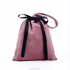 Packaging Pouches Cotton Colorful Velvet Packaging Jewelry Packaging Bag Pouches Clear Cotton Drawstring Jewelry Bag