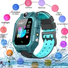 Sim 2021 Cartoon Wifi Gps Sim Card Video Call Smartwatch 800mAh Gps Kids Q12 Smart Watch With Camera