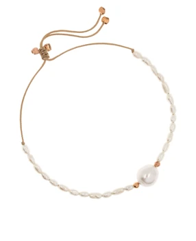 Trendy Stretch Adjustable Natural Fresh Water Pearl Bracelet Women Jewelry