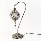 Lamps Art Lamp Turkish Lamps Mosaic Art Swan Lamp Decorative Glass Mosaic Moroccan Table Lamp