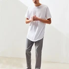 Cotton Printed Printed 2021Wholesale High Quality 100% Cotton Scallop T-Shirt Logo Custom Printed Men's T Shirt