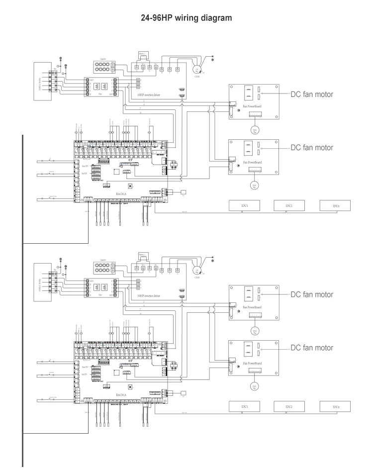 R32 R410 40kw 45kw 50kw 60kw 65kw 듀얼 컴프레서 DC 인버터 제어 보드 냉매 히트 펌프 솔루션 공급업체