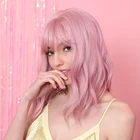 Hair Extension Hair Thick Tinsel Extension Pink Hen Style Clip Wave Weight Material Silky Virgin Origin Type