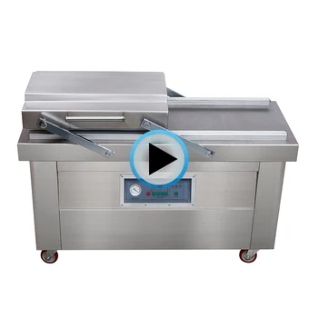 DZ600B/2SB New Condition and Food Factory Applicable  vertical vacuum pack machine with two chambers