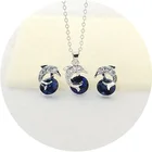 Bridesmaid Earring Wholesale Custom Women Bridesmaid Gift High Necklace And Earring Body Jewelry Set