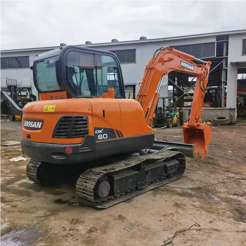 Dx Used T Doosan Hydraulic Crawler Excavator Mini Used Digger Used