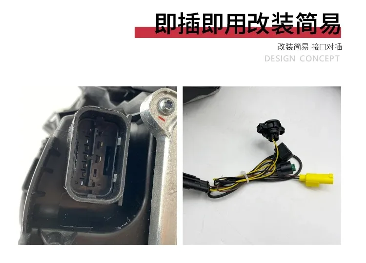 product plug and play head light led lights for bmw mini cooper f55 f56 headlights 2013 2018 front light accessories822-7