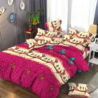 Textiles 100% Polyester Microfiber Woven Brushed Pigment Printed Bed Sheet Fabric Textiles In Roll