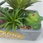 Plant Pot Plant Stand Wood Flower Pot Artificial Flower With Pot Small Succulent Flower Pot