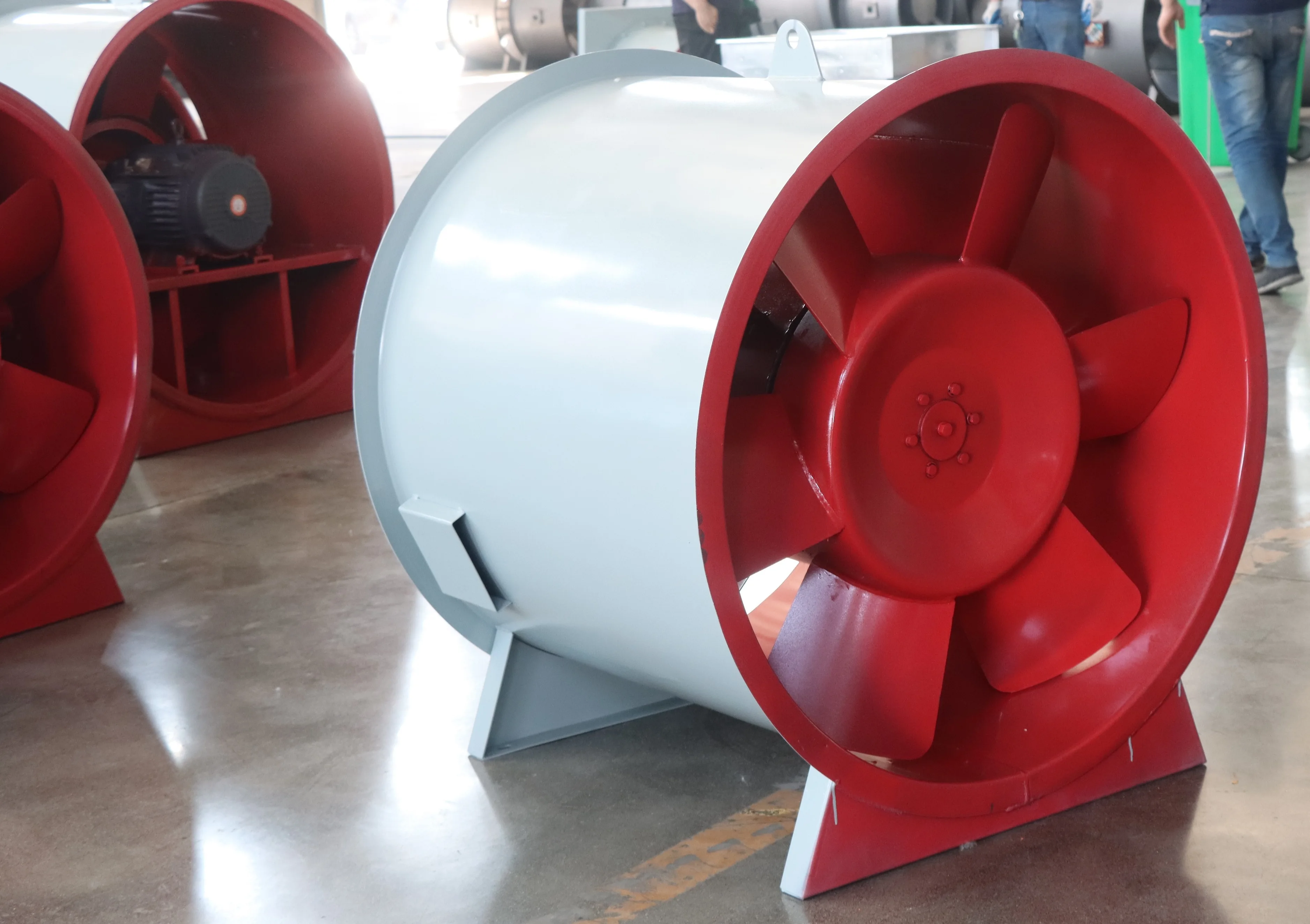 Axial Flow Fan, FRP, Explosion-proof, 1000cfm, 380V - detail 16