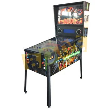 Family Entertainment Coin Operated 4K 49 Inch Fluent Graphics Arcade Virtual Flipper Pinball Machine