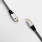 High Quality Ultra Hd High Speed 24k Gold Plated 8k 60hz 48gbps Male To Male 1m 1.5m 2m 3m 5m 8k 2.1 Cable Hdmi Cable