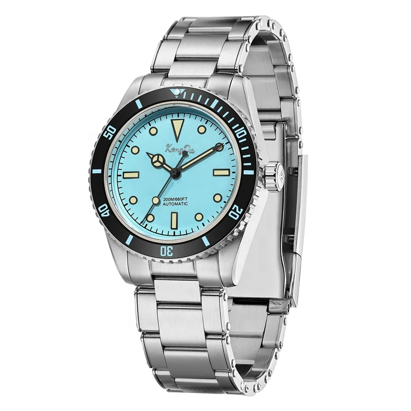 3A High Quality Stainless Steel Mens Watch Luminous Face Mechanical Movement Free Shipping Divers Watch Automatic