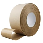Glue Adhesive Packaging Tape Writable Reinforced Packaging Self Adhesive Glue Gummed Kraft Paper Tape