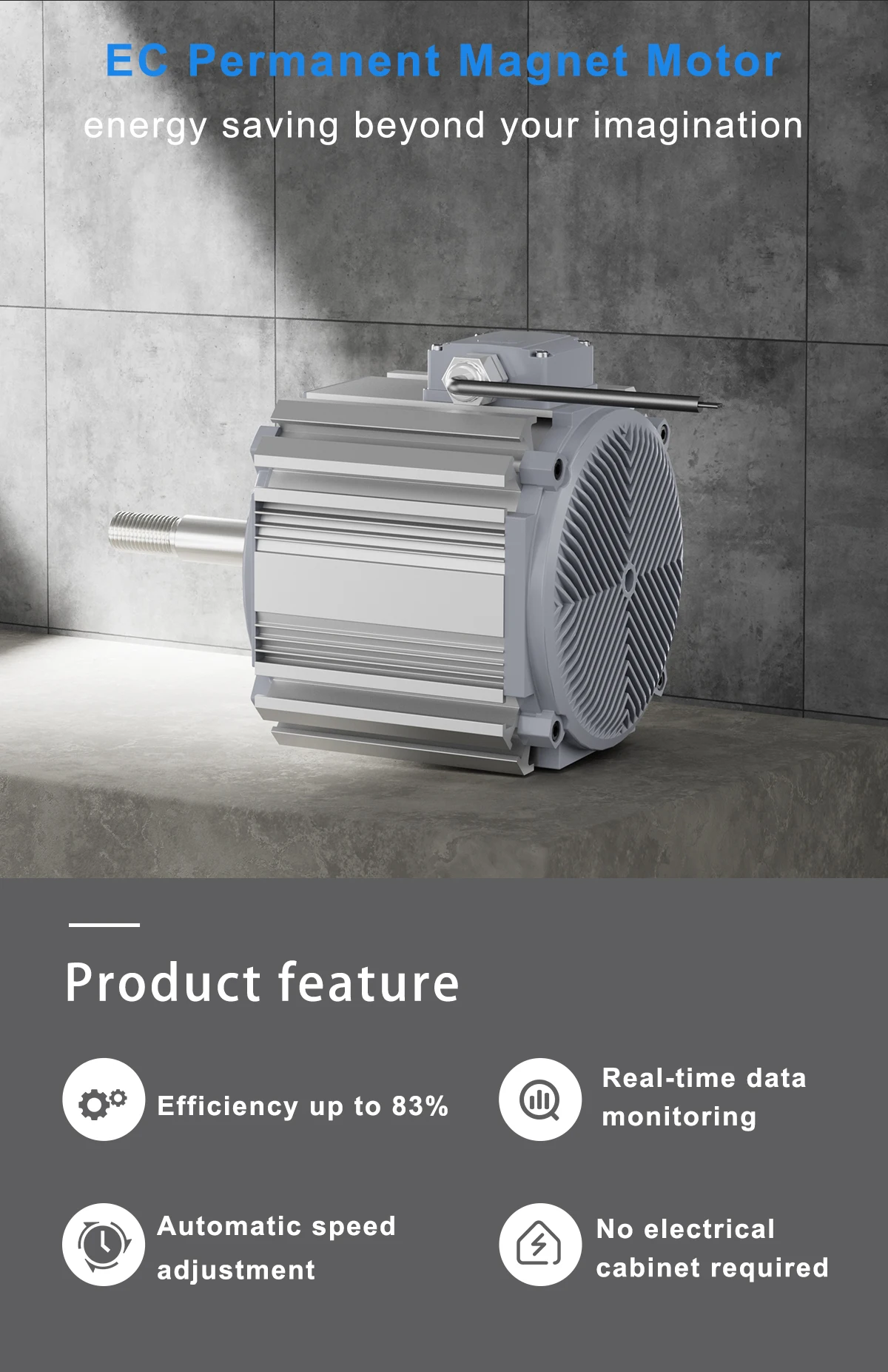 Fan, 380V, 1100W, 1500W, 2200W - detail 6