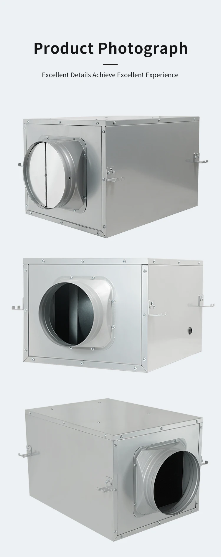Centrifugal Fan, DPT, Inline - detail 10