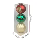 Holiday Ornaments Decoration Beautiful Luxury Set Box Shatterproof Holiday Decorations Christmas Ornaments Balls