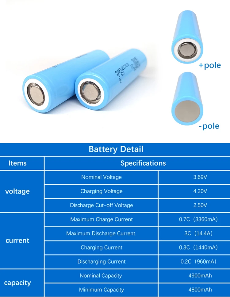 Me Rechargeable Battery Lithium Cell Li Ion Mah V High