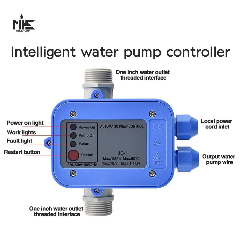 Automatic Pump Control Presscontrol Reset Electronic Pressure Switch