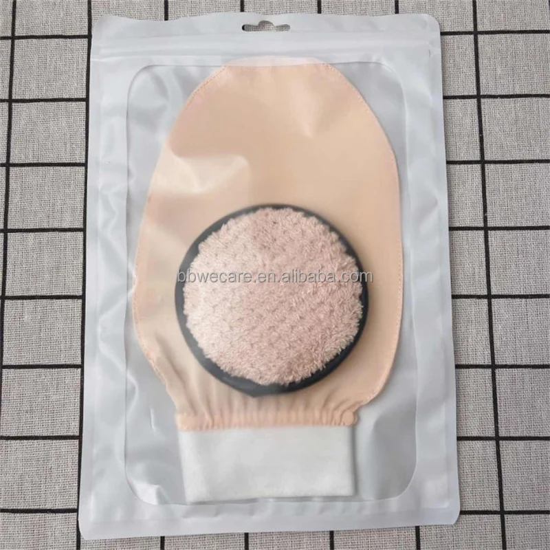 silk exfoliating mitt wholesale