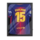 Soccer Frame Amazon Hot Sale Custom 98%UV Protection Clear Acrylic Lockable Football Baseball NBA Basketball Soccer Jersey Display Frame Case