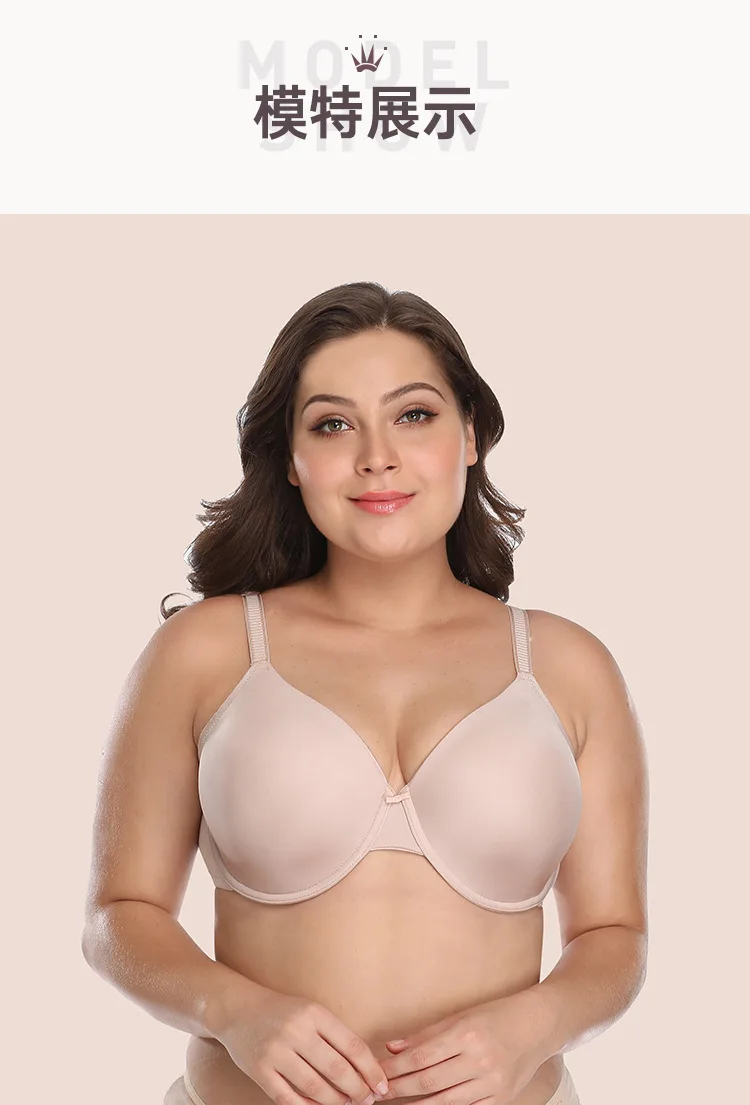 Plus Size Lace Underwire Bra: Comprehensive Size Range from 34C to 52I